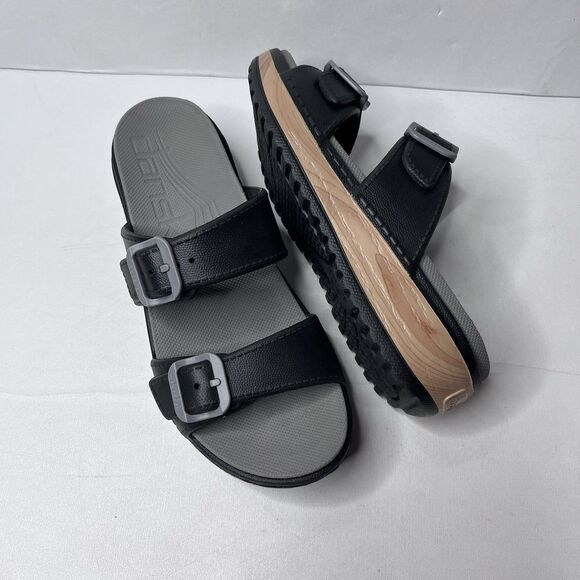 Dansko Kandi Black Platform Sandals Women’s Size 39/8.5 - Picture 2 of 10